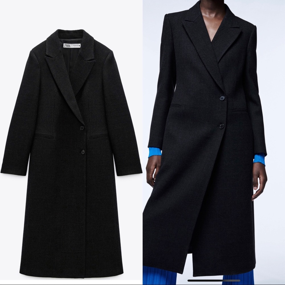 Zara limited edition wool coat